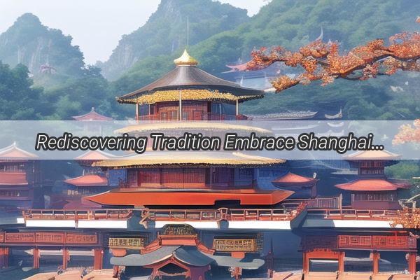 Rediscovering Tradition Embrace Shanghais Elegant Hanfu Culture